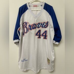 Mitchell & Ness Vintage Jersey No 44 Hank Aaron